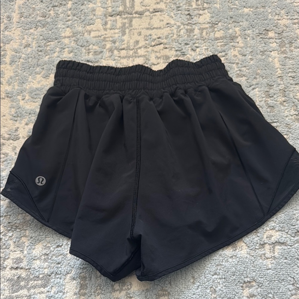 lululemon athletica Black Athletic Shorts for Performance